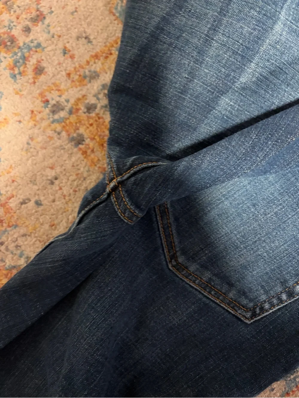 J.Crew slim dark rinse jeans